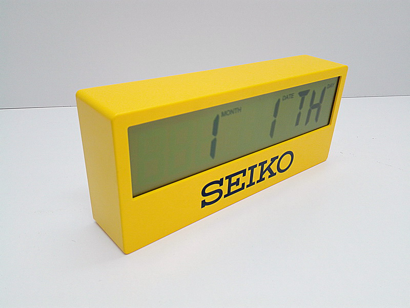 reloj sobremesa digital colgar seiko plastico 12.5x29x6 1u